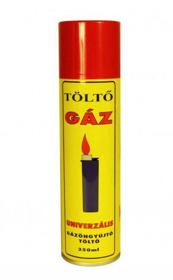 Gázönygyújtó töltő gáz 250 ml termék fő termékképe